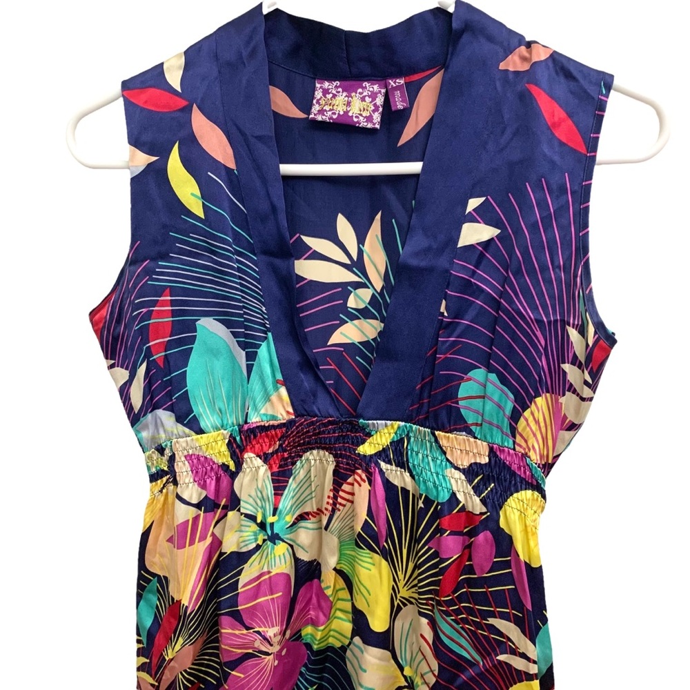 Anthropologie Yumi Kim Silk Floral Tank